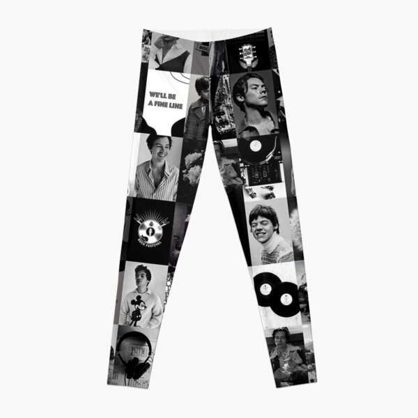 Black White Harry Photoshoot Leggings RB2103 product Offical harry styles Merch