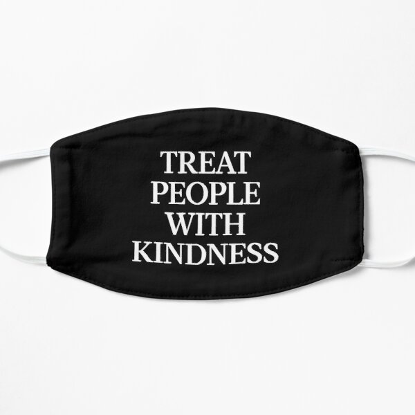 Original Treat People with Kindness Sticker  Flat Mask RB2103 product Offical harry styles Merch